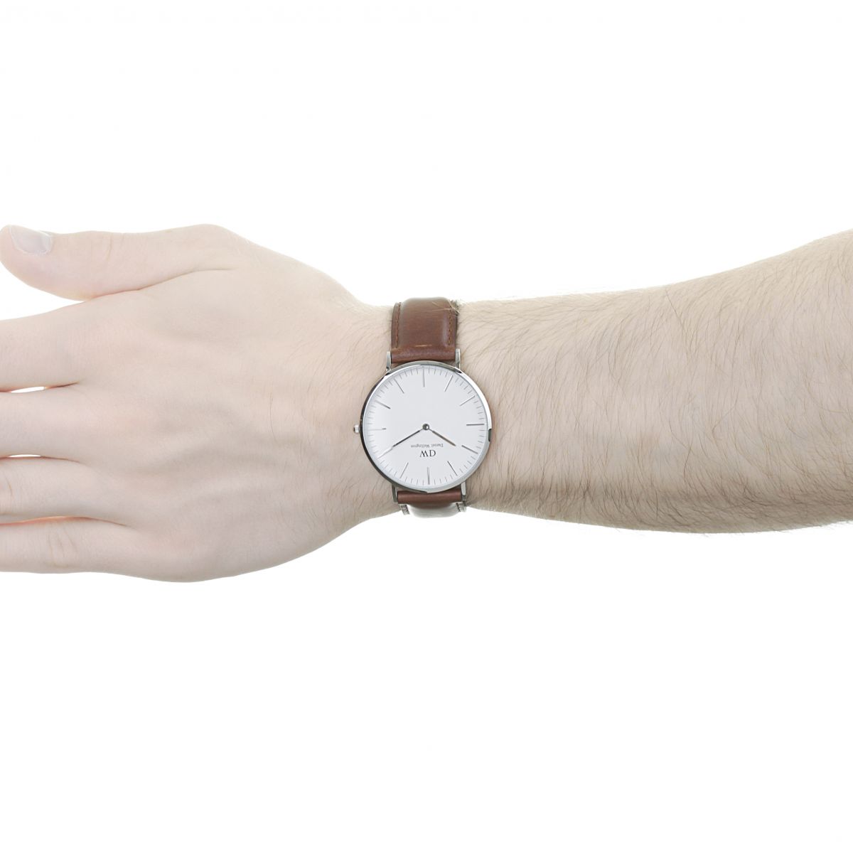 Daniel Wellington St Mawes 40mm Men's Silver Watch DW00100021