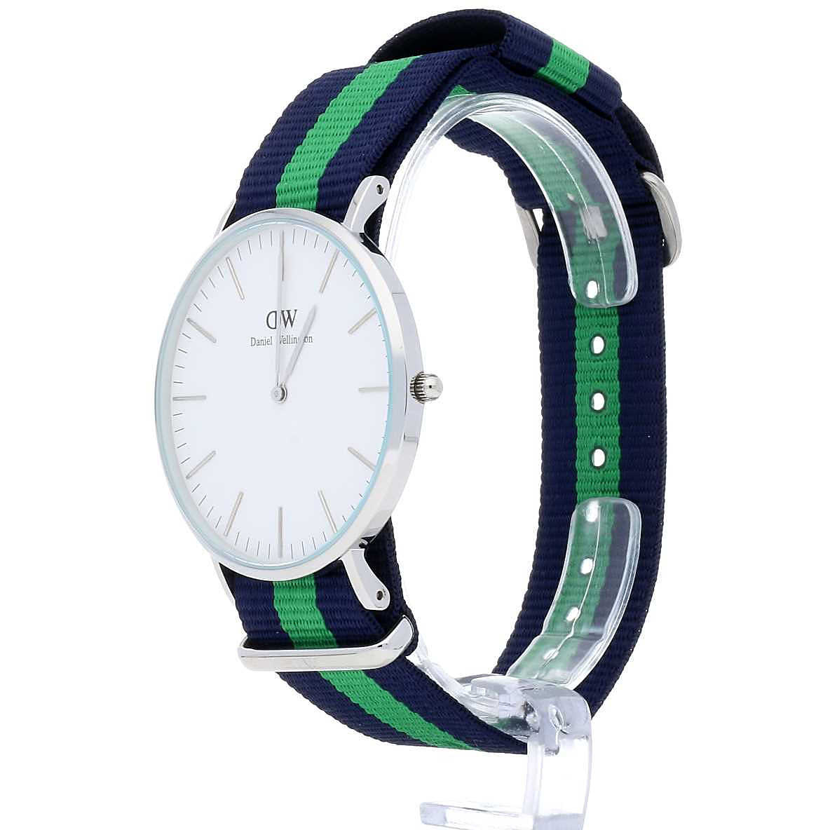 Daniel Wellington Warwick 40mm White Dial Men's Silver Watch - DW00100019 Secondary image