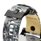 Diesel Big Daddy Camoflauge Genuine Leather GMT Men's Watch DZ7311