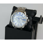 Diesel Mega Chief Chrono All Silver Men's Watch DZ4477