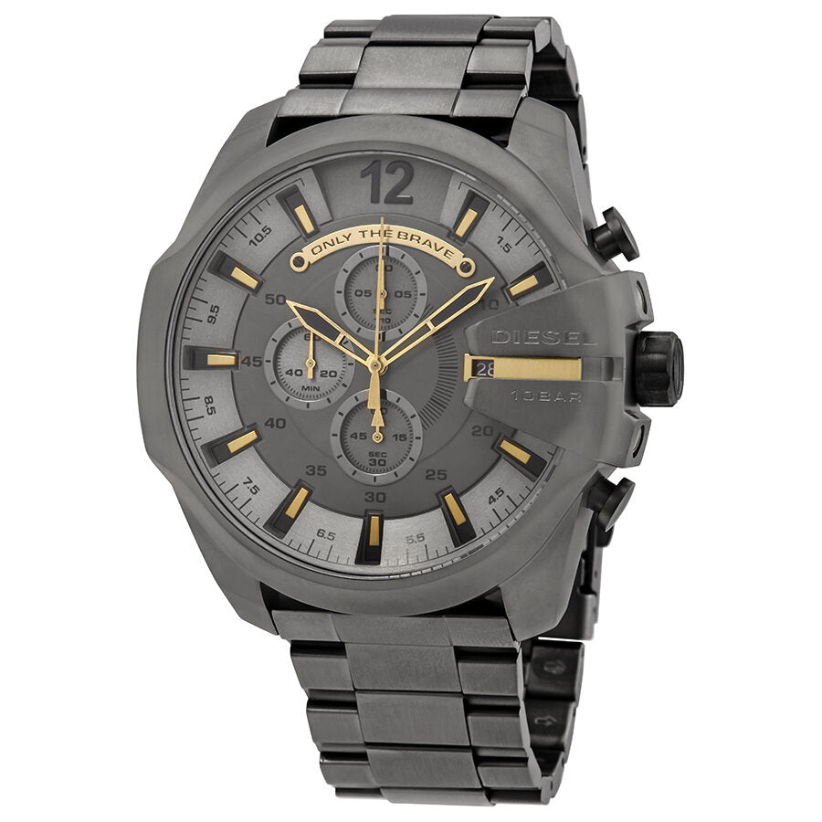 Diesel Mega Chief Chronograph All Grey Men's Watch DZ4466 Main image