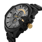Diesel Mega Chief Men’s Chronograph Black IP Watch DZ4479