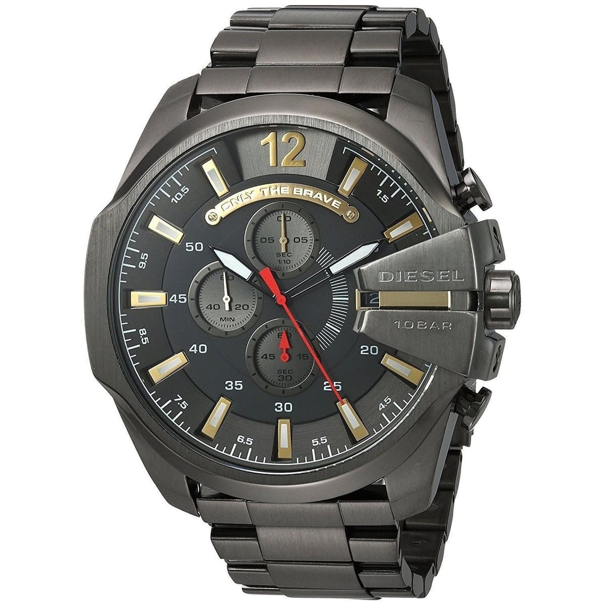 Diesel Mega Chief Chronograph Men's Gunmetal Watch DZ4421 Main image