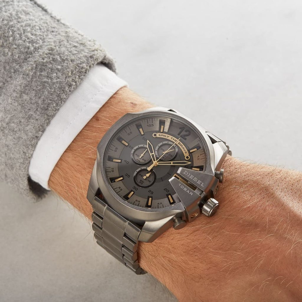 Diesel Mega Chief Chronograph Men's Gunmetal Watch DZ4421