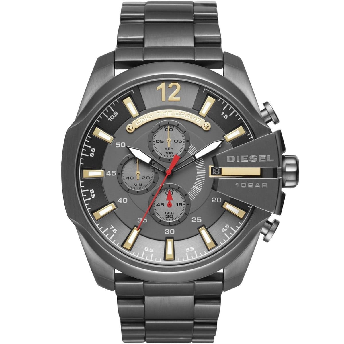 Diesel Mega Chief Chronograph Men's Gunmetal Watch DZ4421 Secondary image