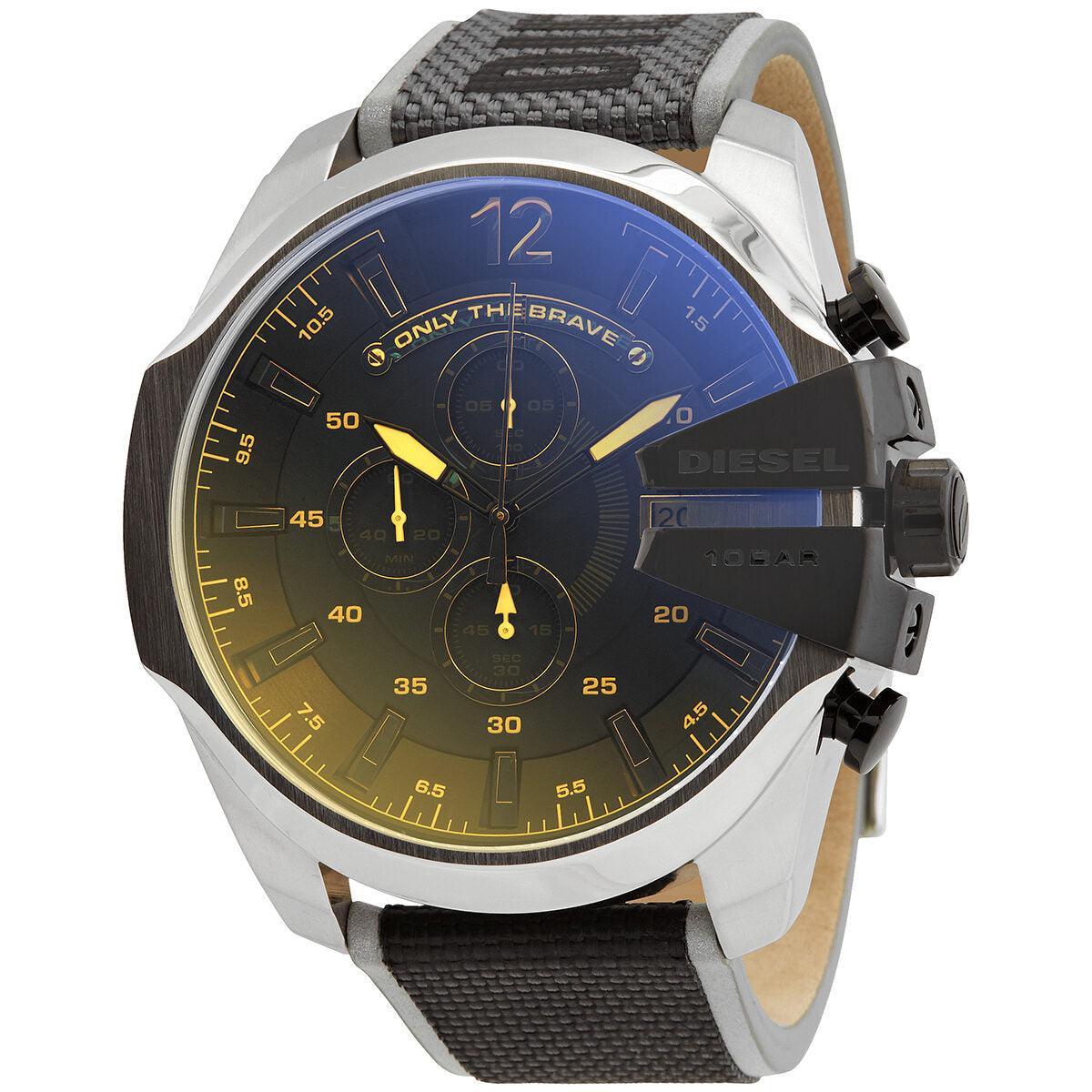 Diesel Mega Chief Quartz Black Iridescent  Dial Men's Watch DZ4523 Main image