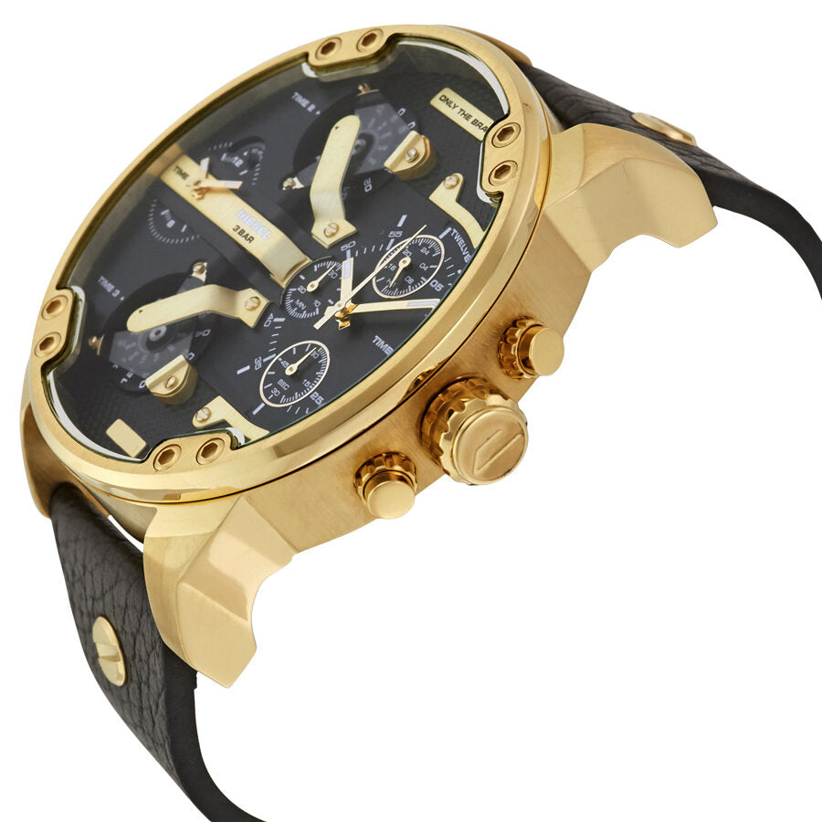 Diesel Mr. Daddy 2.0 Black Dial Men's Chronograph Watch DZ7371 Secundaire afbeelding