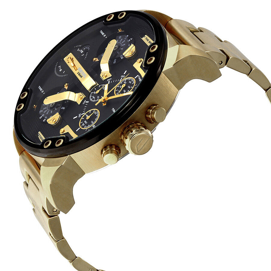 Diesel Mr. Daddy 2.0 Black Dial Quartz Men's Watch DZ7333 (Defect)