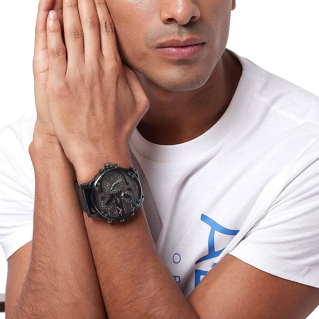 Diesel Mr. Daddy 2.0 Chronograph Quartz Grey Dial Men's Watch DZ7414