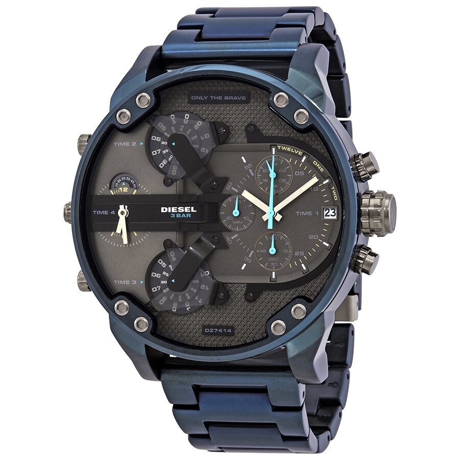 Diesel Mr. Daddy 2.0 Chronograph Quartz Grey Dial Men's Watch DZ7414 Main image