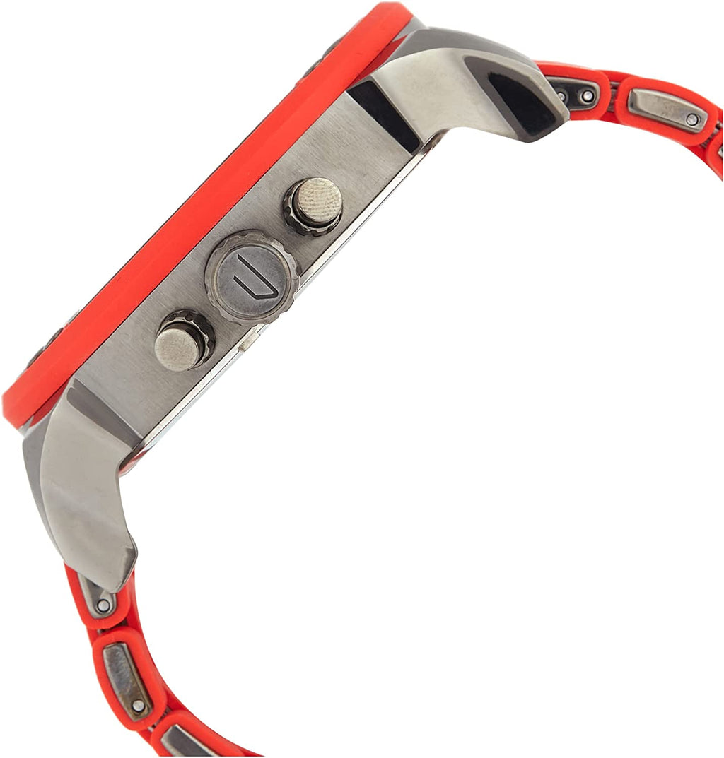 Diesel Mr. Daddy 2.0 Gunmetal Dial All Red Chronograph Men's Watch DZ7370