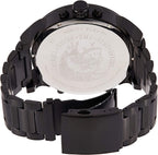 Diesel Mr daddy Chronograph GMT Men's Black Roes Gold Watch DZ7312