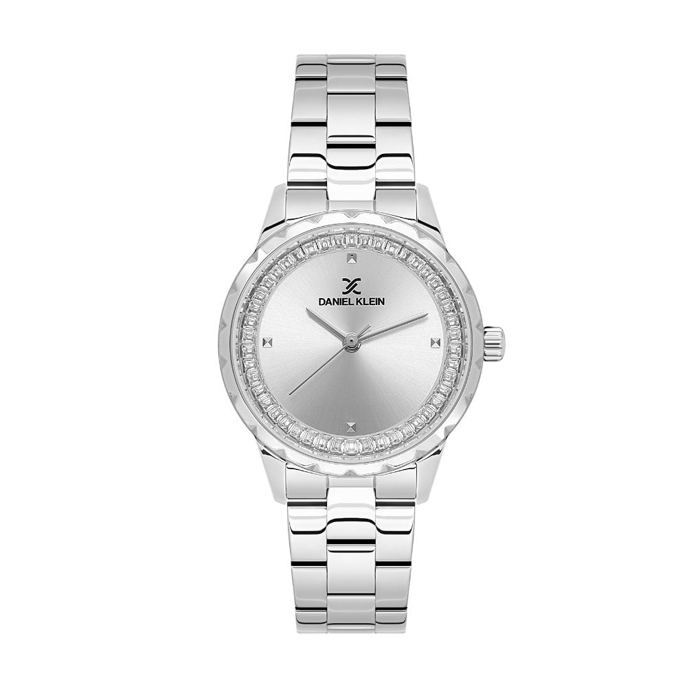 Daniel Klein Premium Three Hand All Silver Watch - DK.1.13897-1 Main image