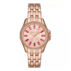 Michael Kors Mini Pilot Pavé Rose Gold Women's Watch - MK7367