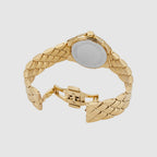 Michael Kors Mini Camille Pavé White Dial Gold Women's Watch - MK4801