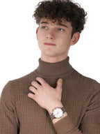 Emporio Armani Gianni XLarge Two-Tone Men's Watch - AR0399