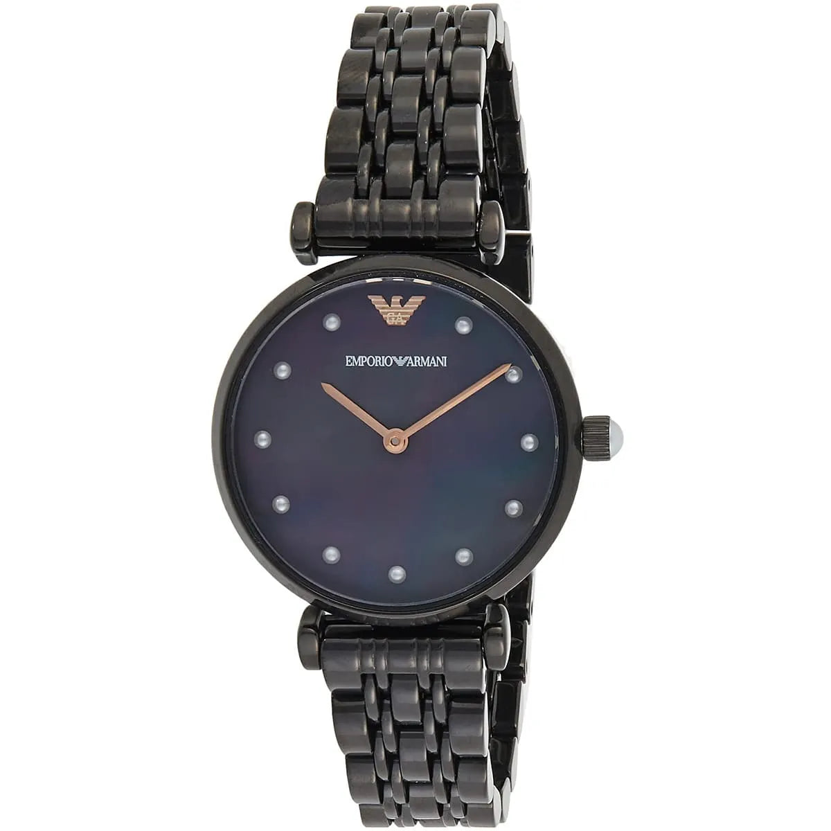 Emporio Armani Zwart Dameshorloge - AR11268 Secundaire afbeelding