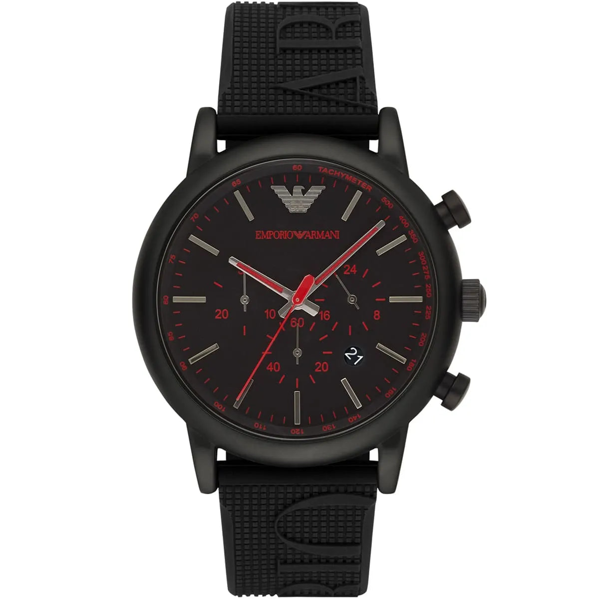 Emporio Armani Black Men's Watch - AR11024 Hoofdafbeelding