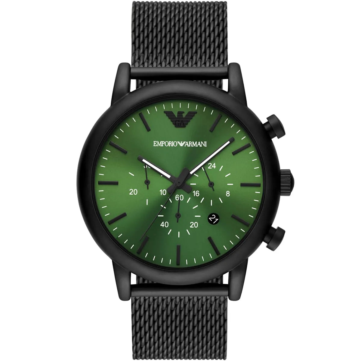 Emporio Armani Black Men's Watch - AR11470 Hoofdafbeelding