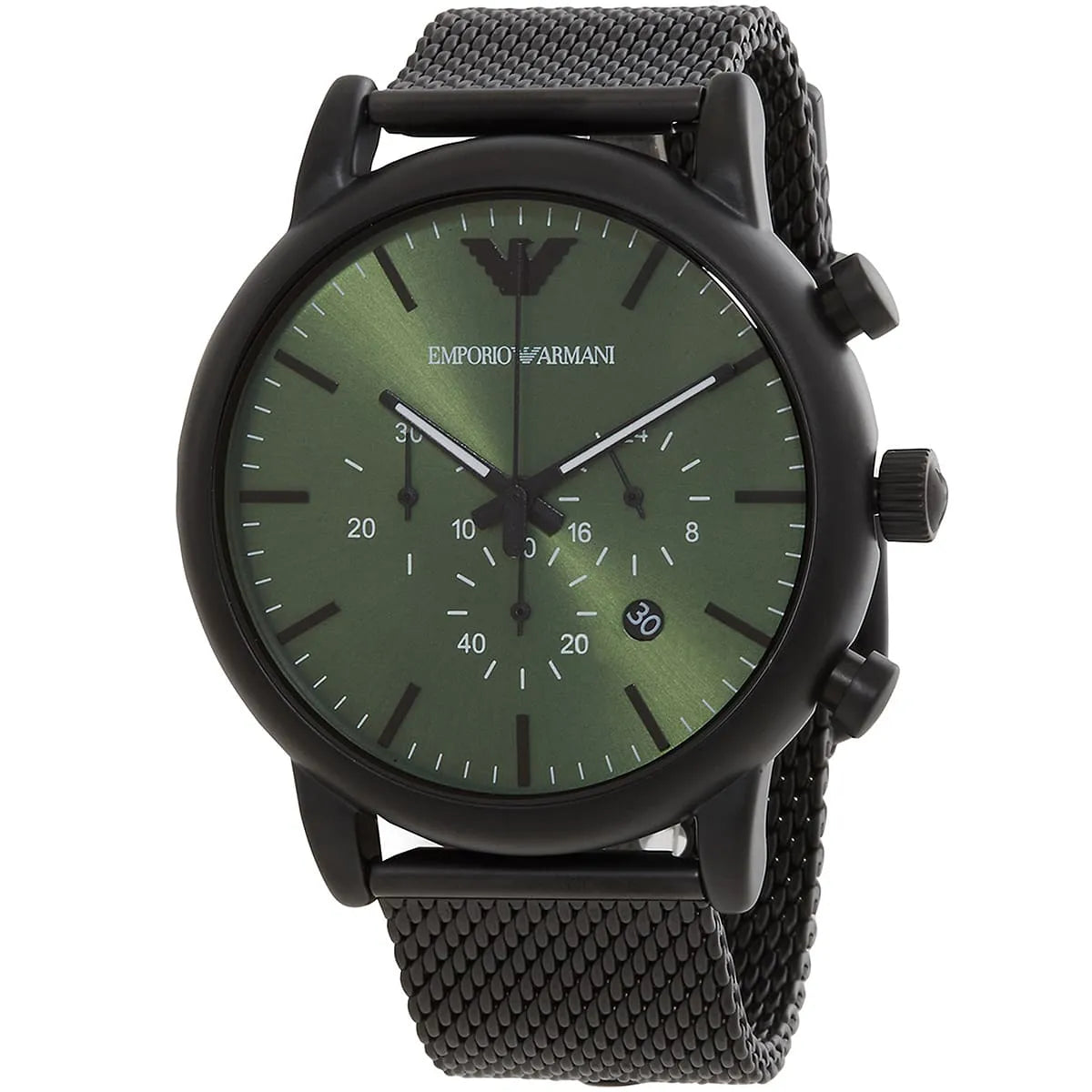 Emporio Armani Black Men's Watch - AR11470 Secundaire afbeelding