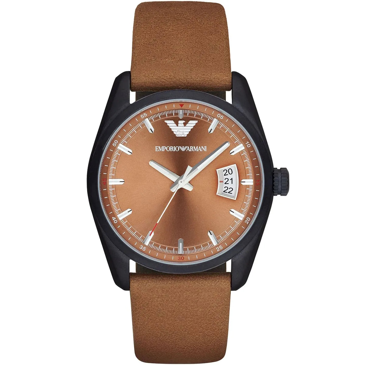 Emporio Armani Black Men's Watch - AR6080 Hoofdafbeelding
