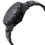 Emporio Armani World Explorer Chronograph All Black Men's Watch - AR70010