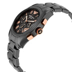 Emporio Armani Ceramica Chronograph Black Dial Men's Watch AR1410
