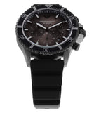 Emporio Armani Mario Chronograph Black Silicone Men's Watch - AR11515