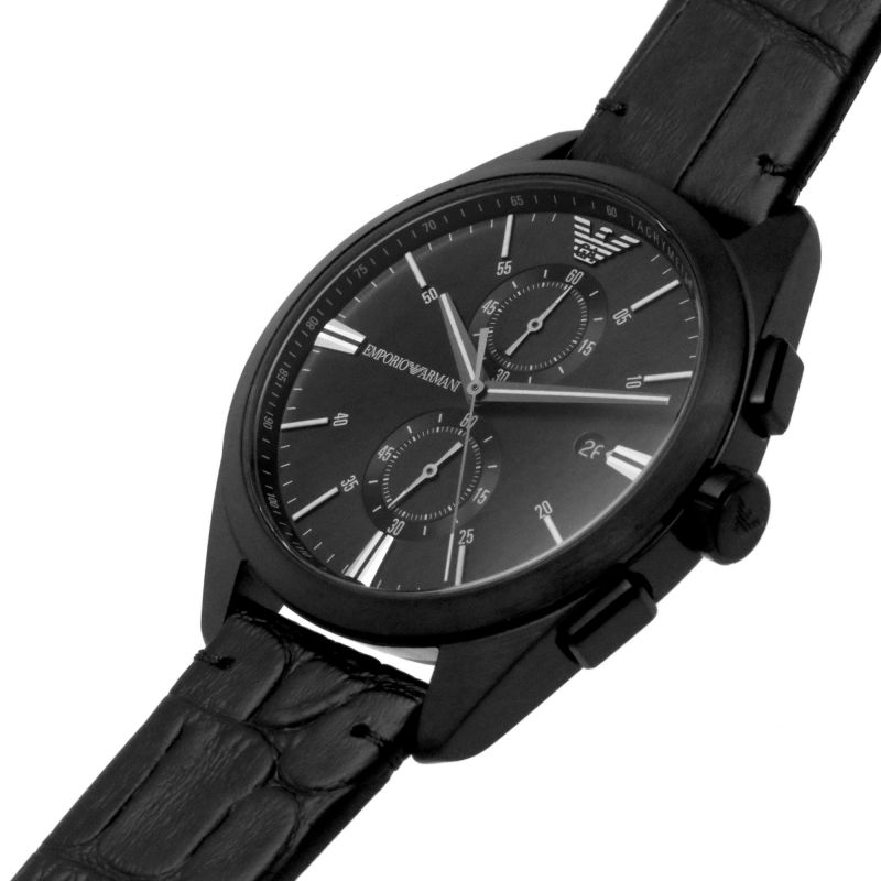 Emporio Armani Chronograph Quartz Black Dial Men's Watch AR11483 Secundaire afbeelding