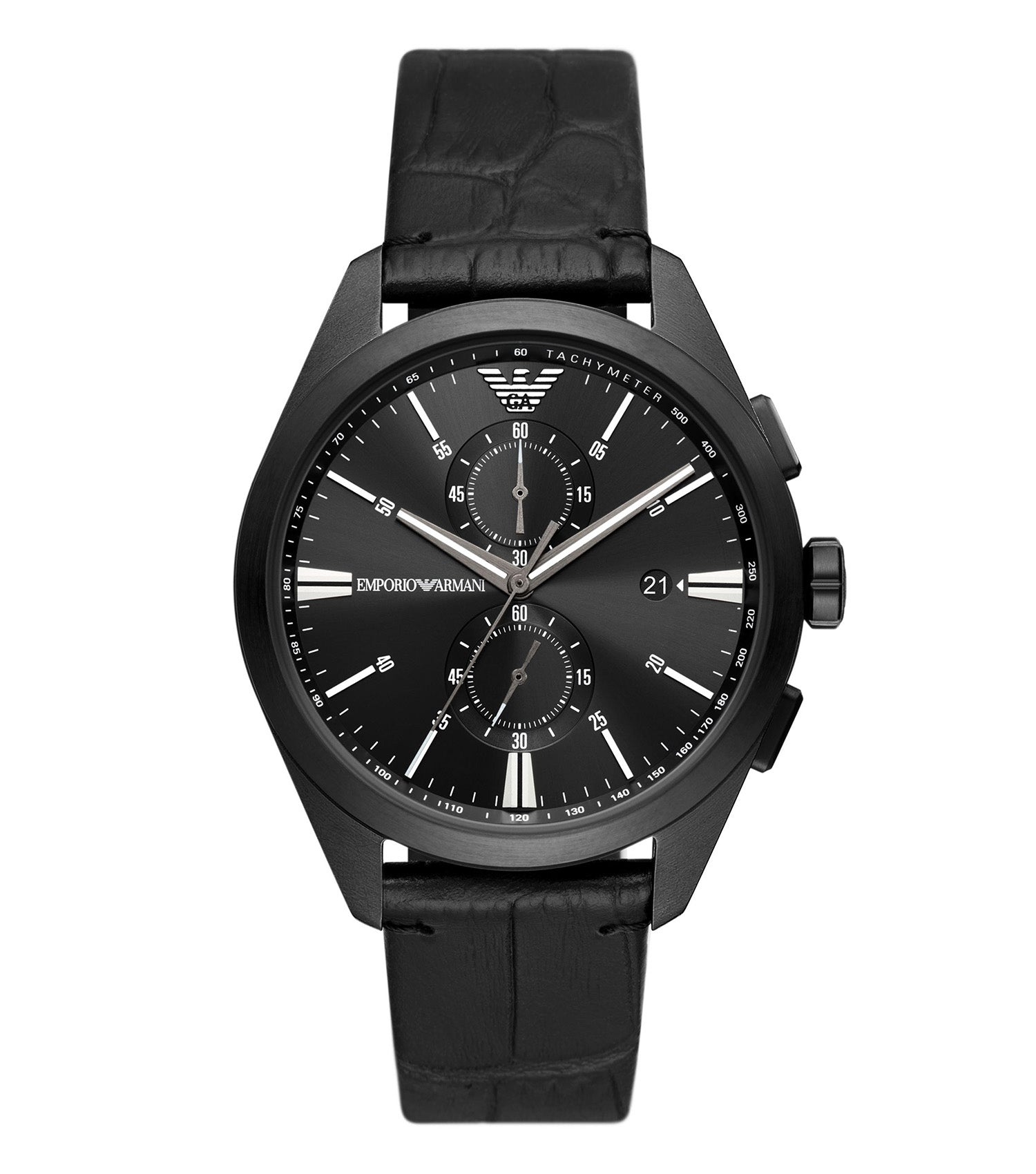 Emporio Armani Chronograph Quartz Black Dial Men's Watch AR11483 Hoofdafbeelding