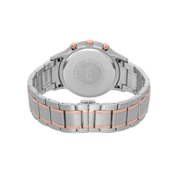 Emporio Armani Chronograaf Quartz Herenhorloge met Grijze Wijzerplaat AR11077 Secundaire afbeelding