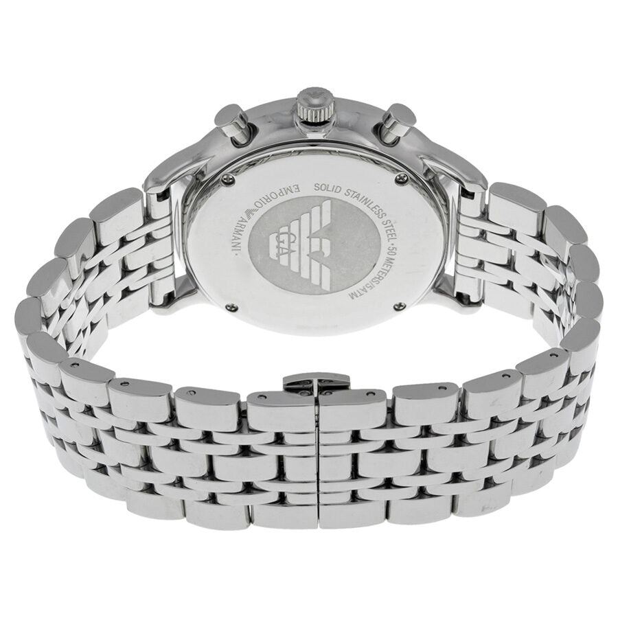 Emporio Armani Classic Chronograph Black Dial Men's Watch - AR0389 Secundaire afbeelding