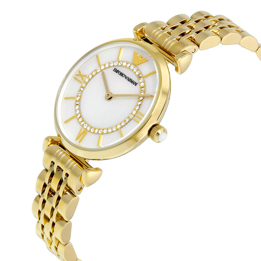 Emporio Armani Classic Mother of Pearl Dial Ladies Watch AR1907