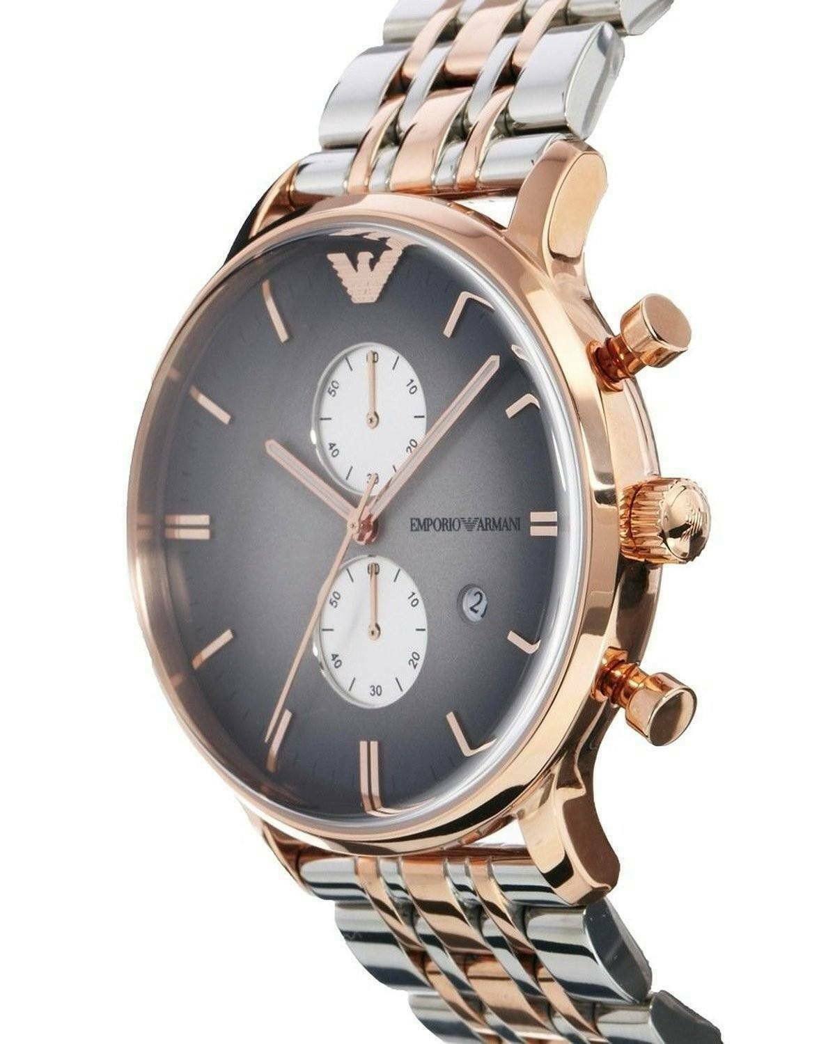 Emporio Armani Gianni Gray herenhorloge AR1721 Secundaire afbeelding
