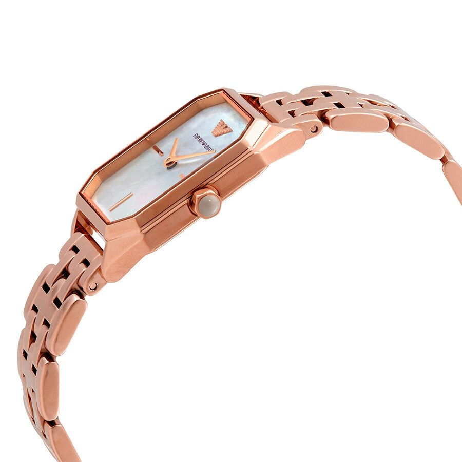 Emporio Armani Giola Quartz Rose Gold Women's Watch - AR11147