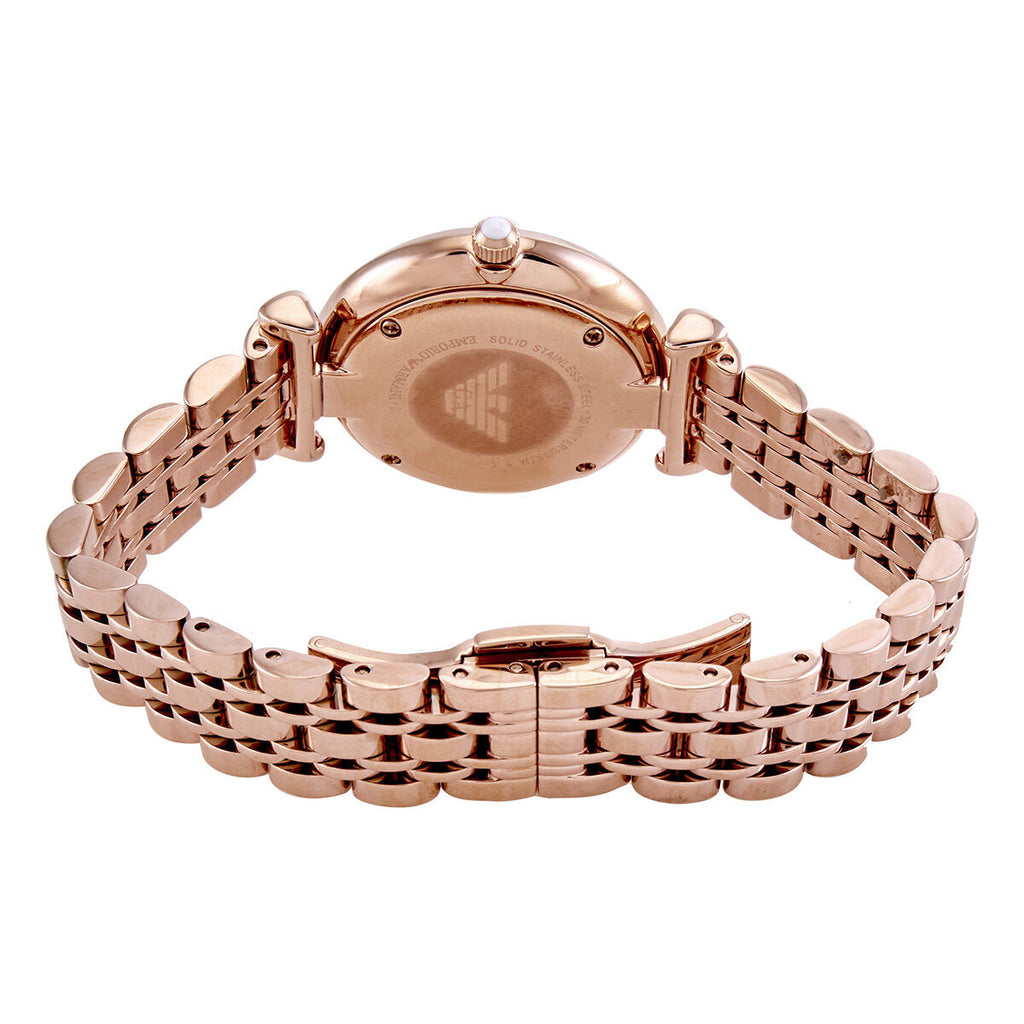 Emporio Armani Glitz Quartz Crystal Pave Dial Women's Watch - AR11244