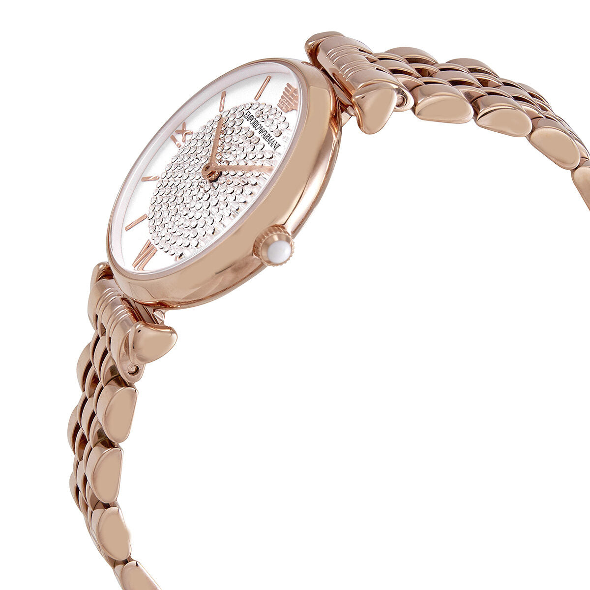 Emporio Armani Glitz Quartz Crystal Pave Dial Women's Watch - AR11244 Secundaire afbeelding