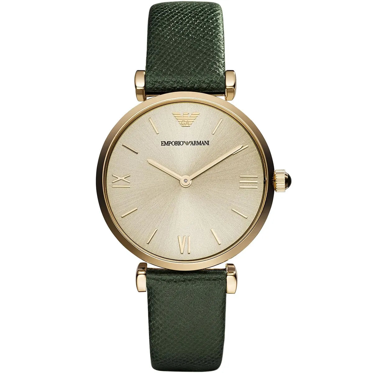 Emporio Armani Gianni T-Bar Gold Women's Watch - AR1726 Hoofdafbeelding