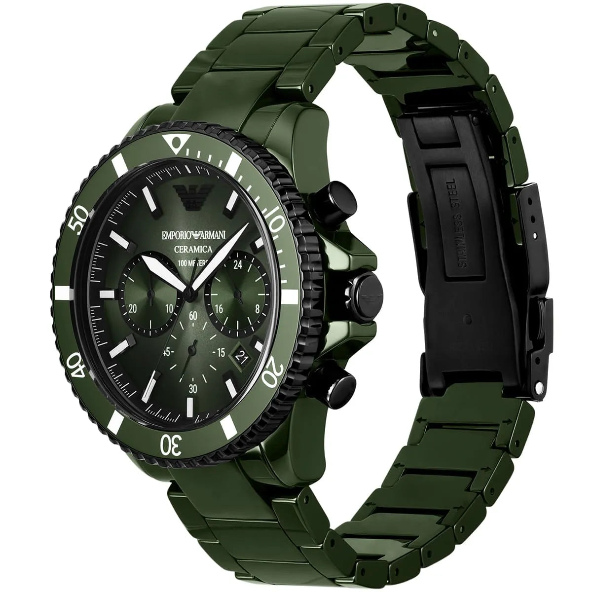 Emporio Armani Green Men's Watch - AR70011 Secundaire afbeelding