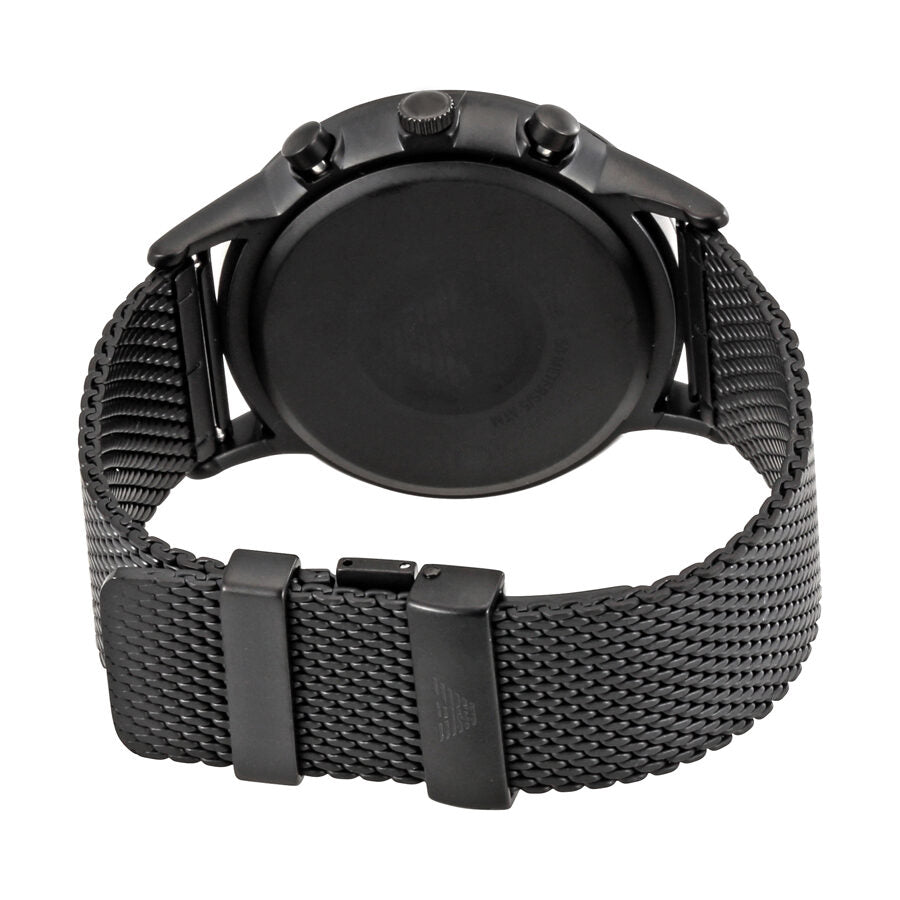 Emporio Armani Renato Chronograph Black Dial Men's Watch AR2498