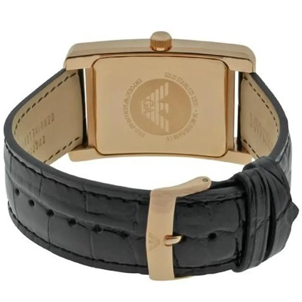 Emporio Armani Rose Gold Ladies Watch - AR0169