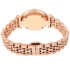 Emporio Armani Gianni T-Bar Rose Gold Women's Watch - AR11110