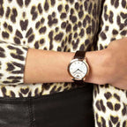 Emporio Armani Dino Slim Rose Gold Women's Watch - AR1748