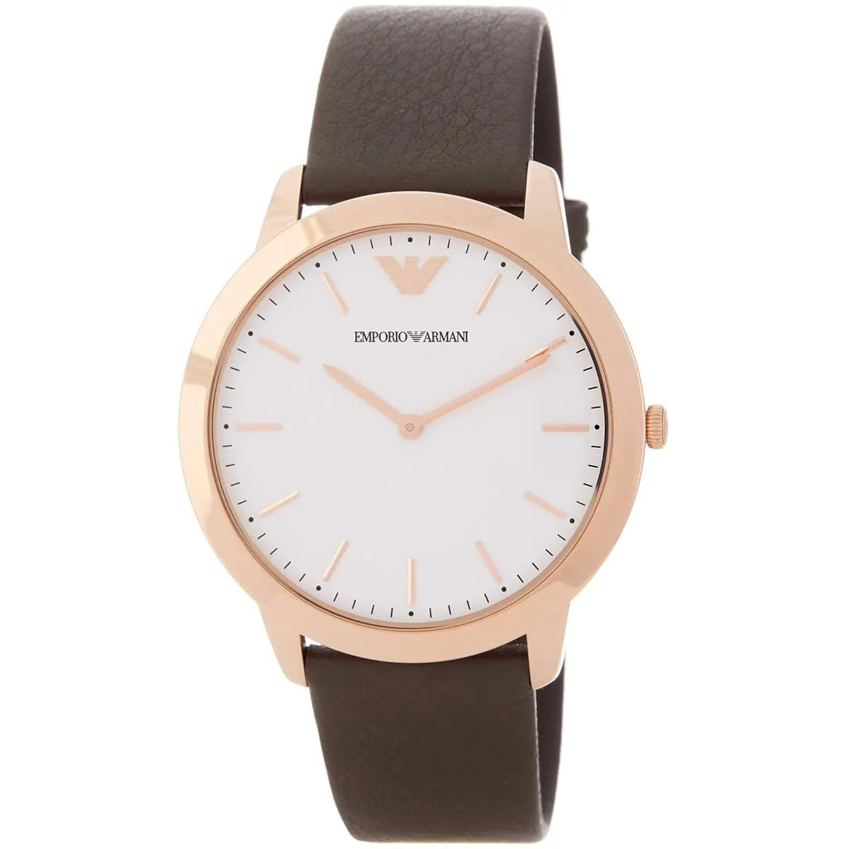 Emporio Armani Dino Slim Rose Gold Women's Watch - AR1748 Secundaire afbeelding