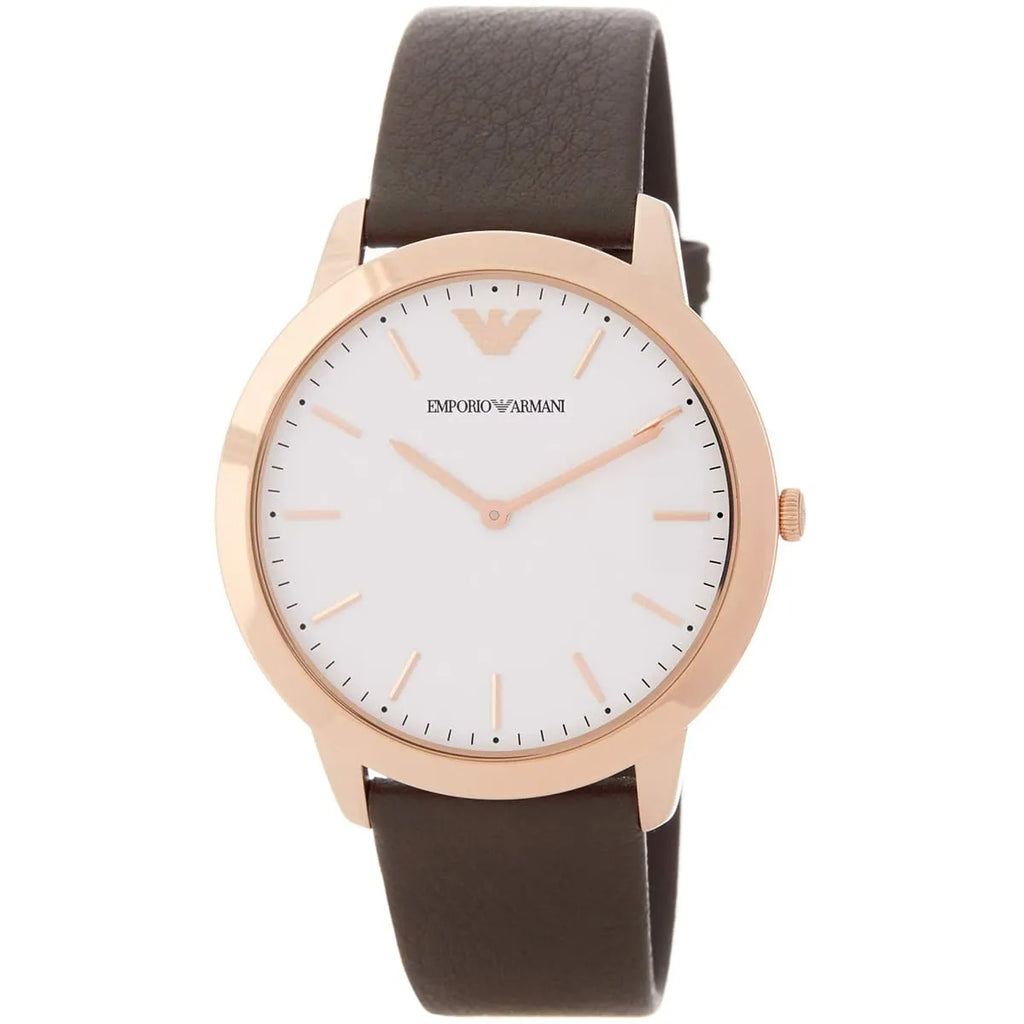Emporio Armani Dino Slim Rose Gold Women's Watch - AR1748