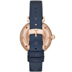 Emporio Armani Gianni T-Bar Meccanico Rose Gold Women's Watch - AR60020