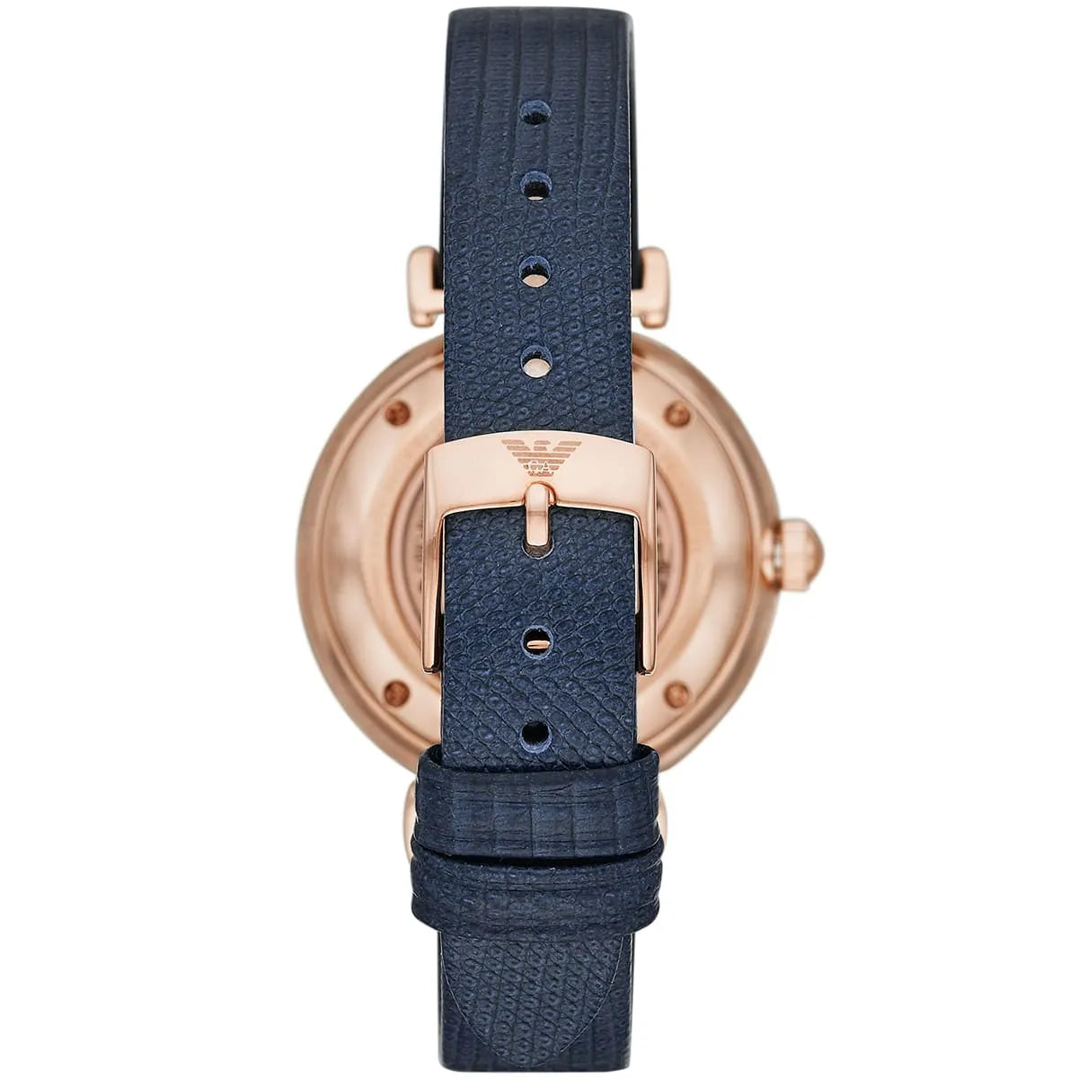 Emporio Armani Gianni T-Bar Meccanico Rose Gold Women's Watch - AR60020
