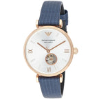 Emporio Armani Gianni T-Bar Meccanico Rose Gold Women's Watch - AR60020