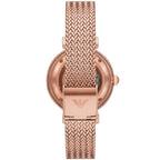 Emporio Armani Rose Gold Ladies Watch - AR60063
