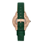 Emporio Armani Mia Open Heart Automatic Rose Gold Women's Watch - AR60073